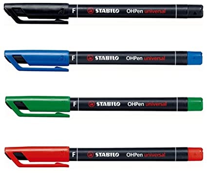 德国思笔乐（STABILO） 多用途马克笔细头4种颜色可选