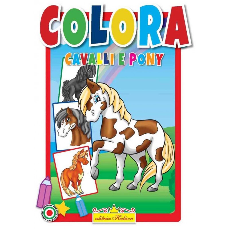 CAVALLO PONY 填色本