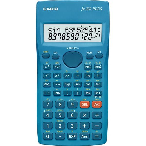 Casio/卡西欧FX-220PLUS初中小学生考试科学数学计算器函数计算机fx220 plus