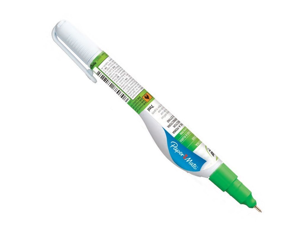 PAPER MATE 修正液涂改液， 舒适手握， 耐用学生文具