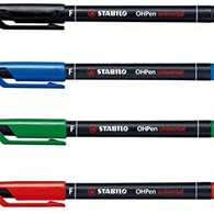 德国思笔乐（STABILO） 多用途马克笔细头4种颜色可选