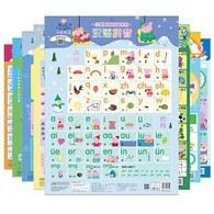 小猪佩奇立体挂图：汉语拼音 -- 2-4岁的宝宝正处于入园前的过渡期，亦是认知能力培养的关键时期。帮助宝宝做好认知能力的培养与基本知识的储备，能让宝宝顺利度过入园前的过渡期，与此同时也能让宝宝提前适应幼儿园的学习与生活。 有声挂图其兼备的音乐、教学以及测试等多项功能，能极大地满足2-4岁（甚至更小）孩子的启蒙教育，正好符合家长的心理需求。