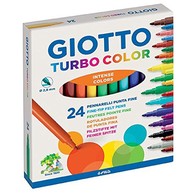 意大利 GIOTTO 齐多 可水洗水彩笔 儿童小学生绘画涂鸦水彩笔