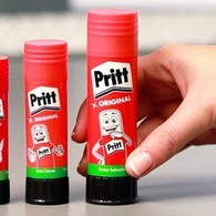 Pritt手工胶棒透明胶水 手工学生儿童胶棒创意小号幼儿园固体胶
