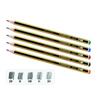 STAEDTLER（德国施德楼）专业制图铅笔, 绘画素描设计绘图铅笔（2B, B, HB, H, 2H)