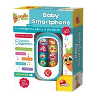 12个月以上 - CAROTINA BABY SMARTPHONE 意大利语版本。 认识乐器， 音乐， 学习单词。
