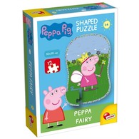 18个月后 - PEPPA PIG SHAPED PEPPA FAIRY， 高质量小猪佩奇幼儿拼图， 专为幼儿设计的拼图游戏， 12张大卡片。